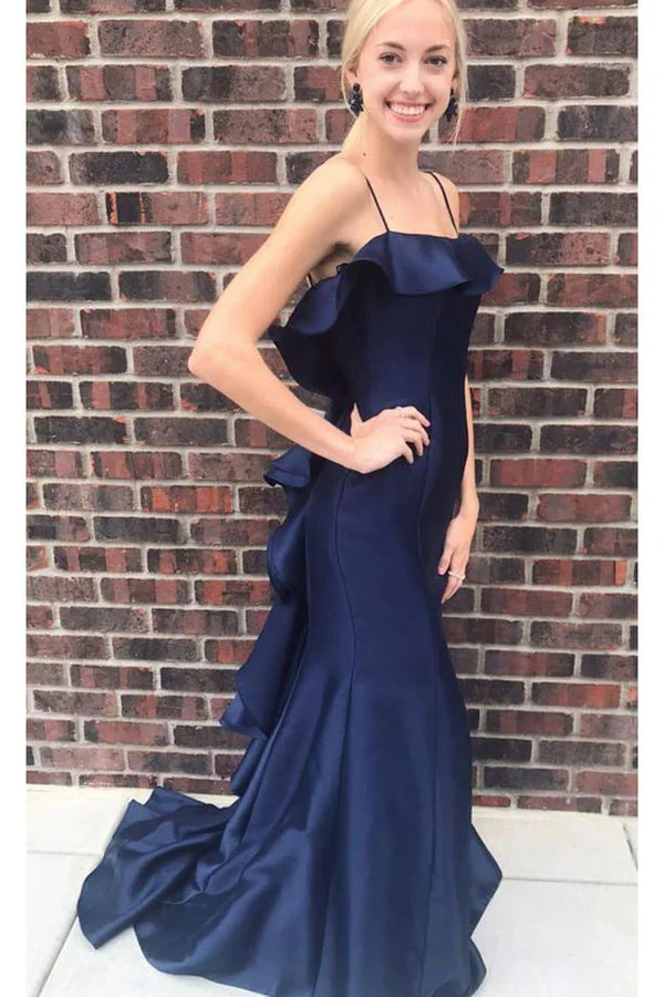 gorgeous hot pink satin mermaid long prom dress with ruffles, formal evening dress dm1962 gorgeous hot pink satin mermaid long prom dress with ruffles, formal evening dress dm1962