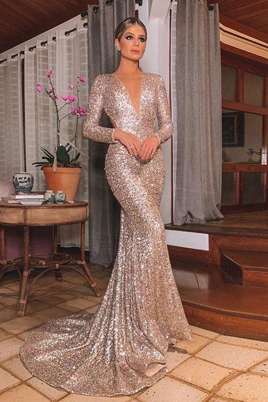 import placeholder for mermaid sequins long sleeves v neck prom 160218871 import placeholder for mermaid sequins long sleeves v neck prom 160218871