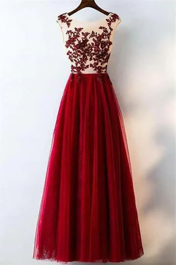 import placeholder for charming red a line long tulle lace appl 160220028 import placeholder for charming red a line long tulle lace appl 160220028