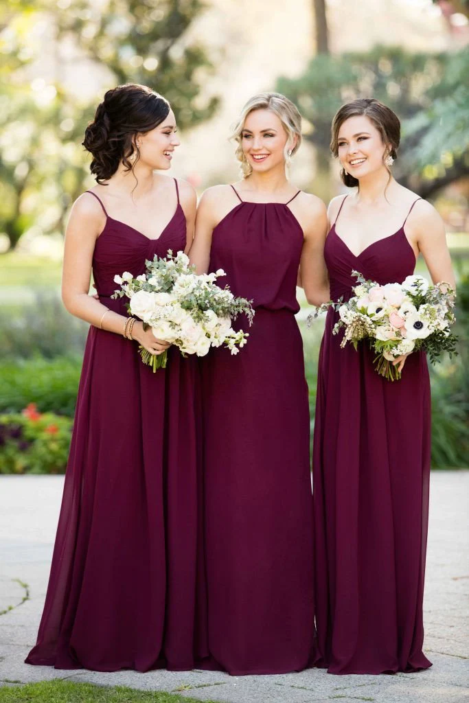 import placeholder for a line burgundy chiffon straps long brid 160220811 import placeholder for a line burgundy chiffon straps long brid 160220811