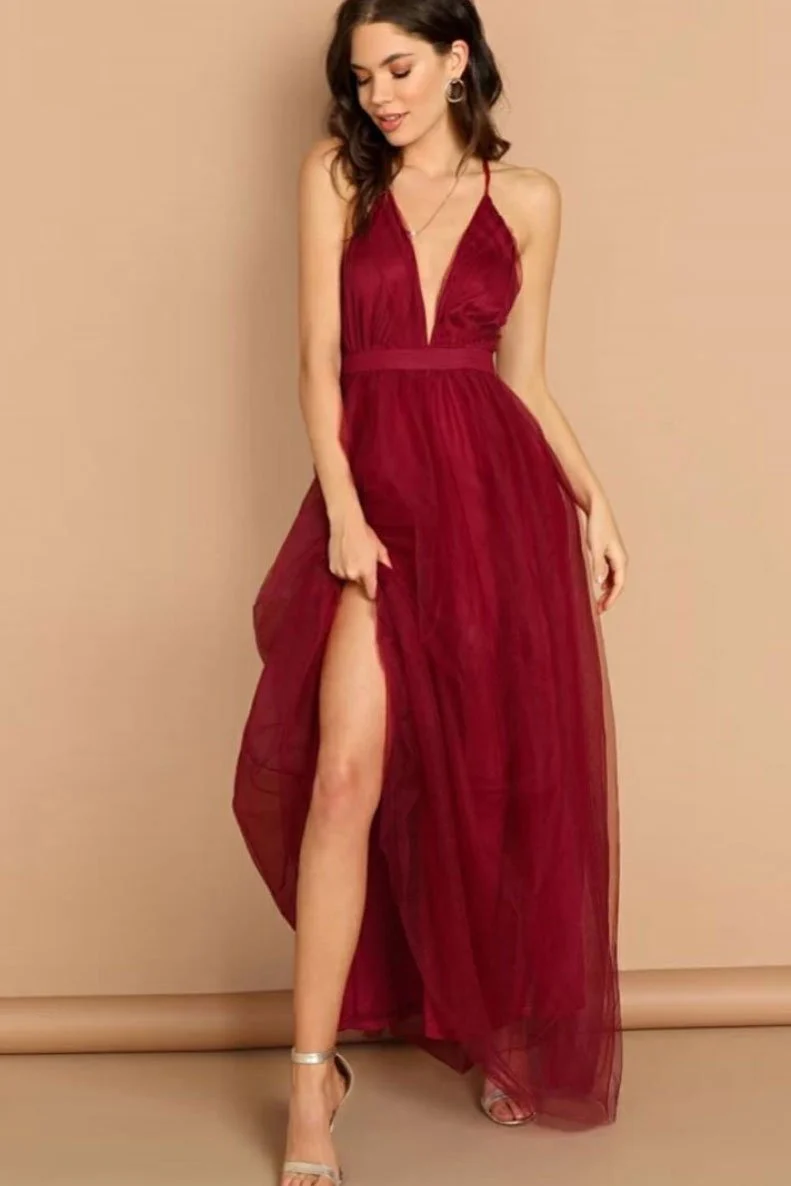 import placeholder for a line v neck spaghetti straps long chif 160219811 import placeholder for a line v neck spaghetti straps long chif 160219811