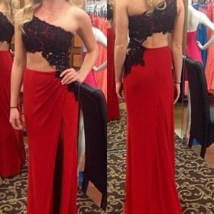 Prom Dresses import placeholder for black lace one shouldmr red sexy prom dr 160219870