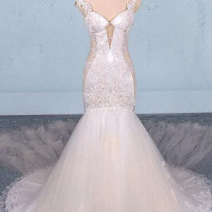 Wedding Dresses import placeholder for charming mermaid tulle wedding dress cha 160220241