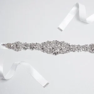 Accessories import placeholder for rhinestone bridal belt pearl long ribbon 160220917